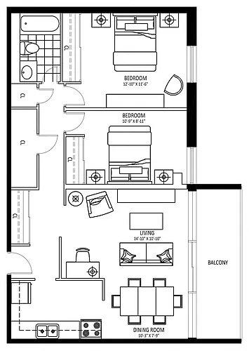 Floor plan 103