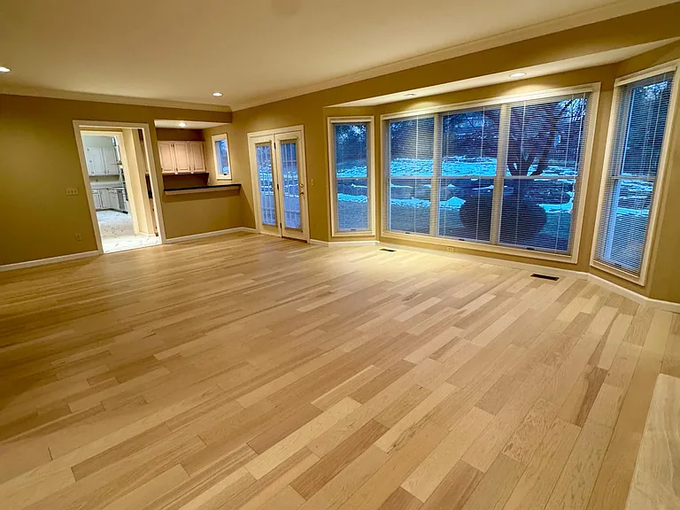 Living room with open bar