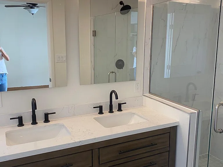 Master Bath double vanity