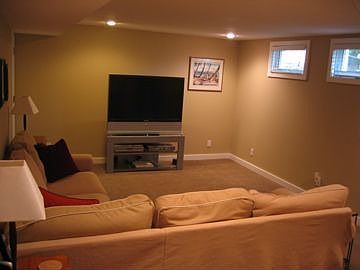 fully finished basement