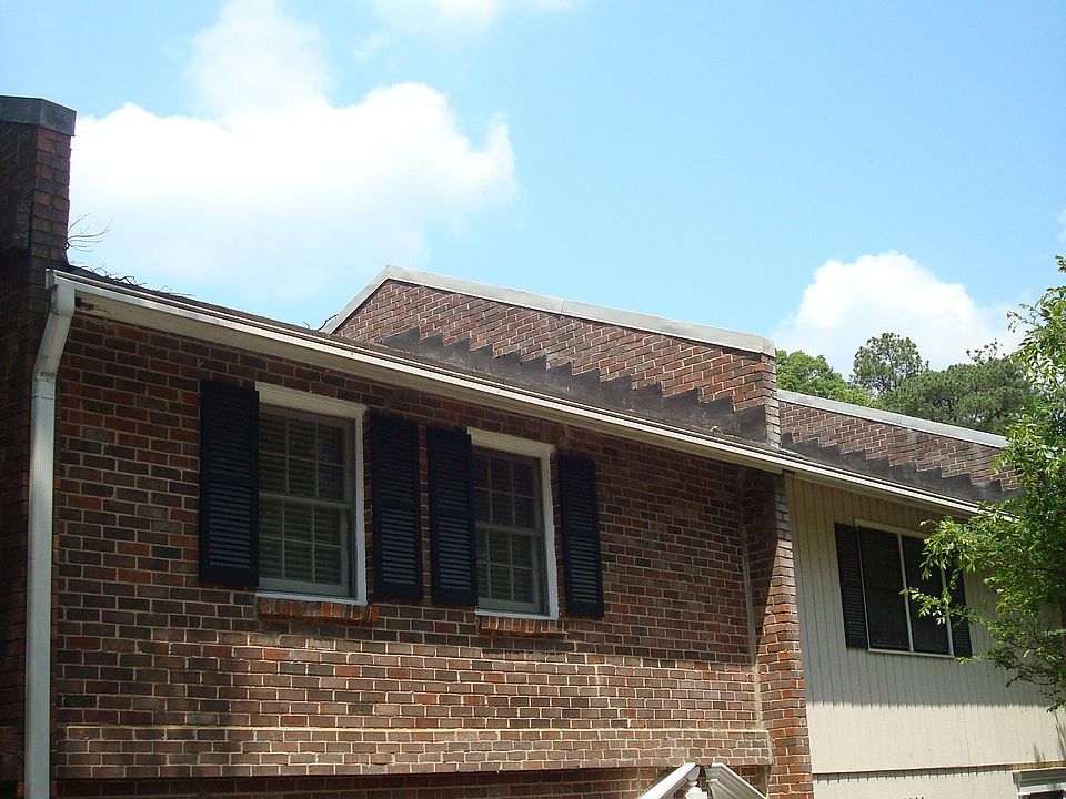 The front of the house