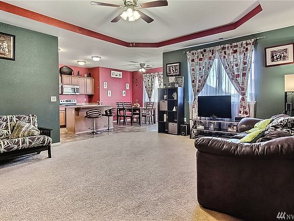 Open concept living area.