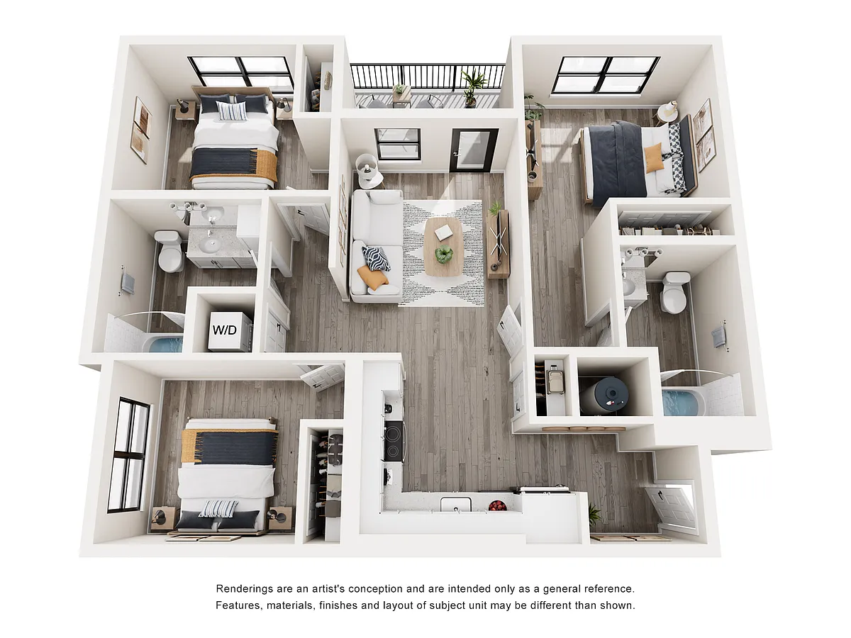 Floor plan The Lupine 3A.0