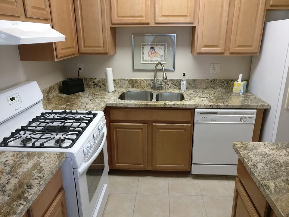 Kitchen View down the middle