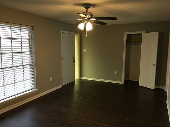 Front door into dining room