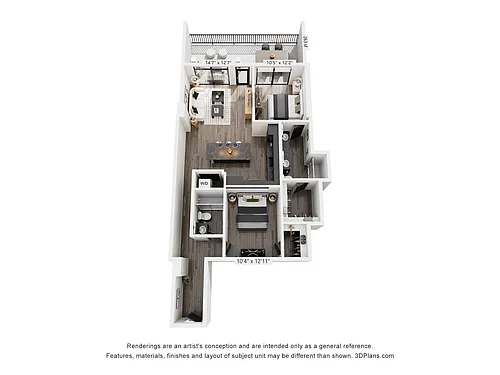 Floor plan B1