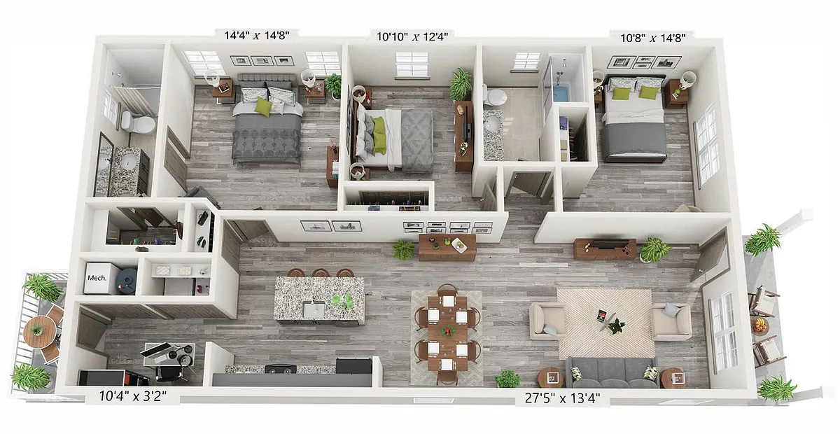 Floor plan English Cottage