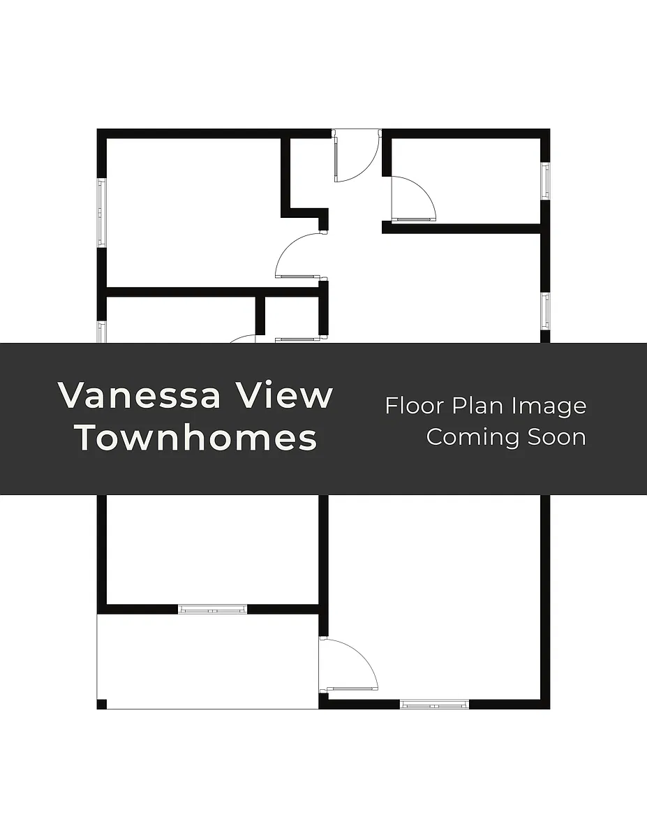 Floor plan 4x2.5 with Garage B