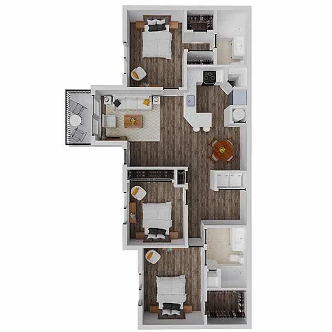 Floor plan C