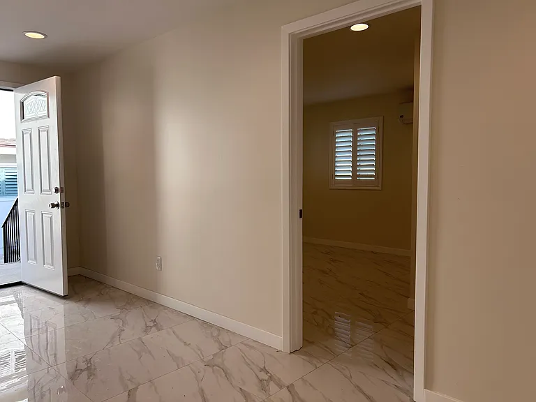 Front entrance and Bedroom 1