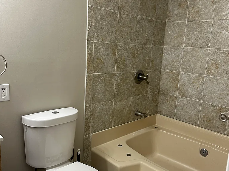 Master bathroom tub/shower
