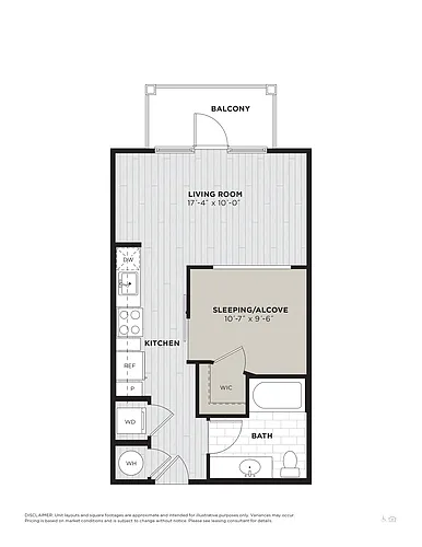 Floor plan S1C