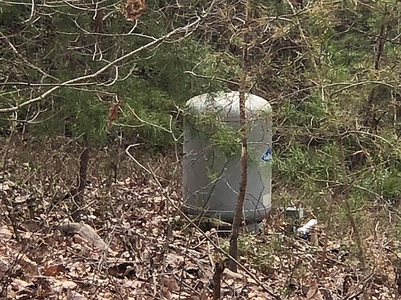 Water tank to our old camp 