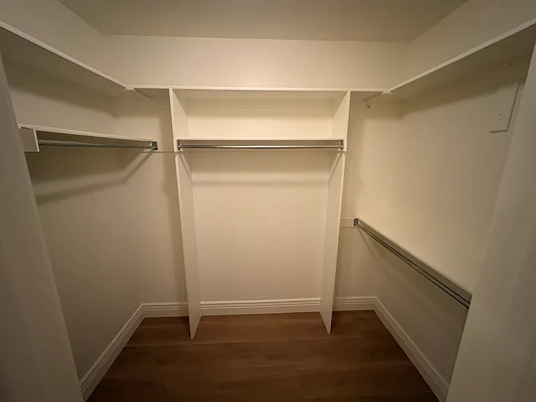 Master closet