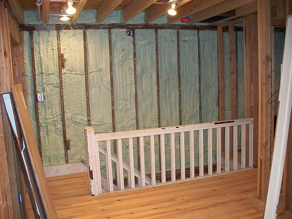 origianl stairway, original (re-milled) pine floors