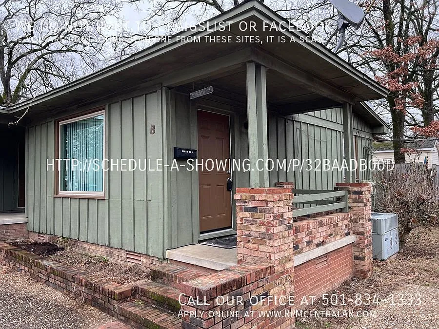 5423 B St., Unit B, Little Rock AR 72205 - Nice and affordable Hillcrest 2br 1ba duplex — Photo 2