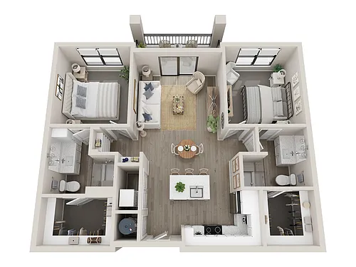 Floor plan B1