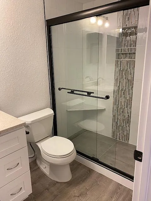 Oversized shower