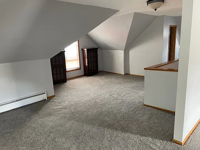 Part of finished attic