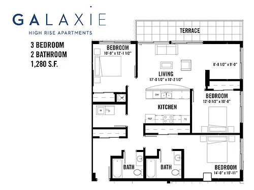 Floor plan 414