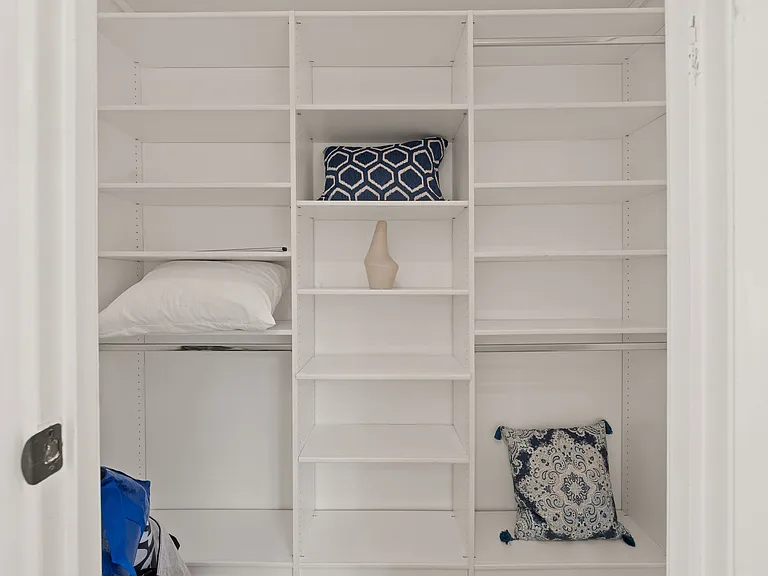 Secondary bedroom has walk-in closet