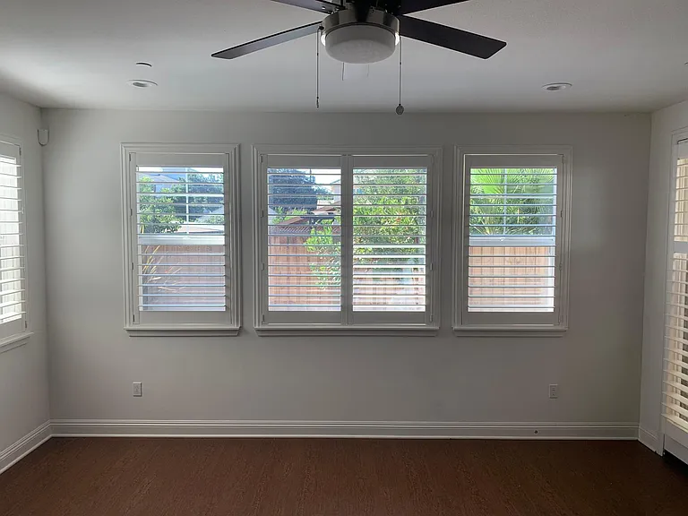 Family Room perspective towards rear yard.