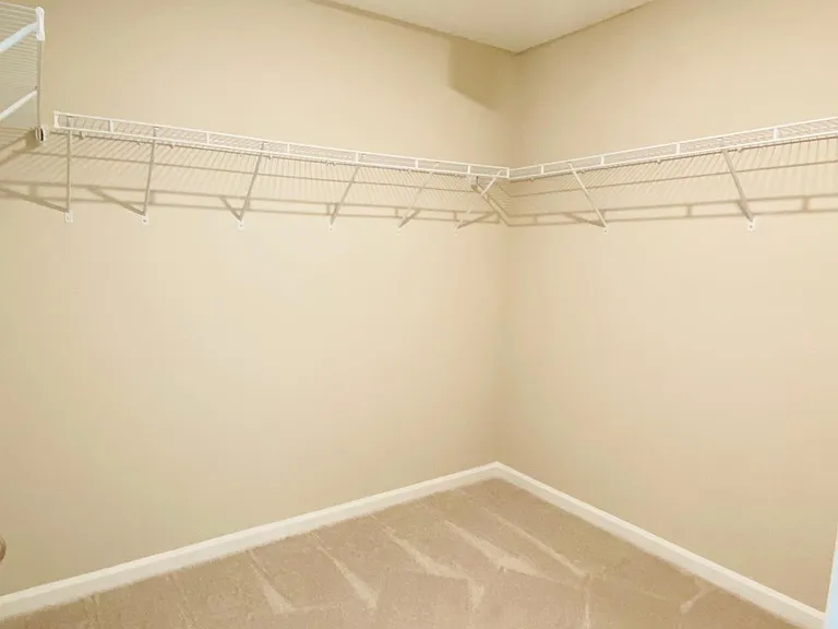 Large Walk-in Master Bedroom Closet