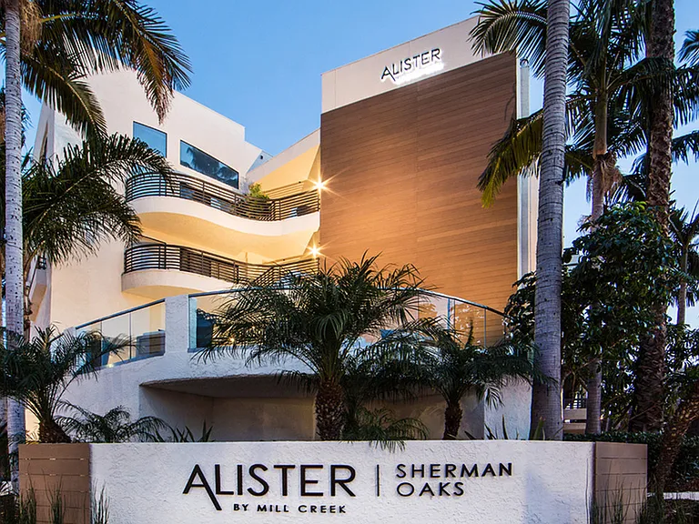 Unique architecture offered at Alister Sherman Oaks.
