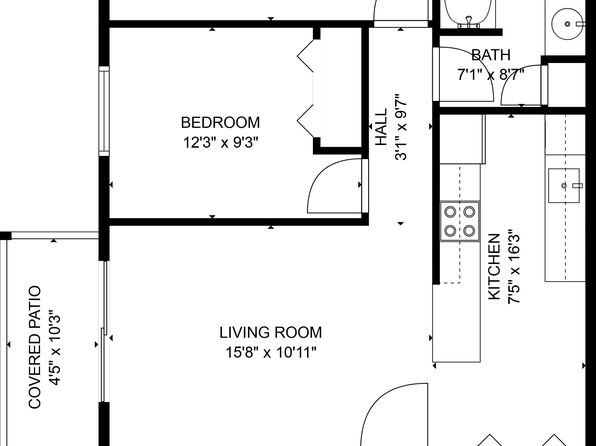 Spacious 2-Bedroom, 1-Bathroom Apartment for Rent in Spring Lake, 17980 Cove St, Spring Lake, MI 49456