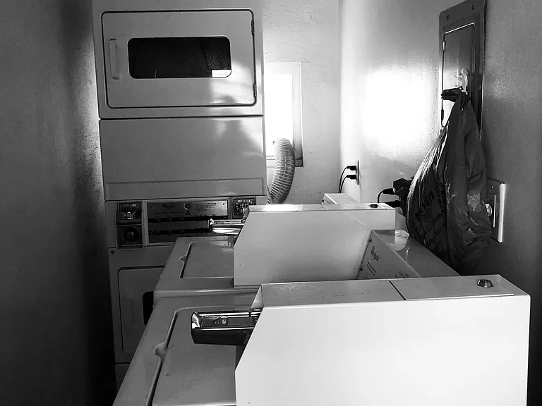 Shared washer and dryer