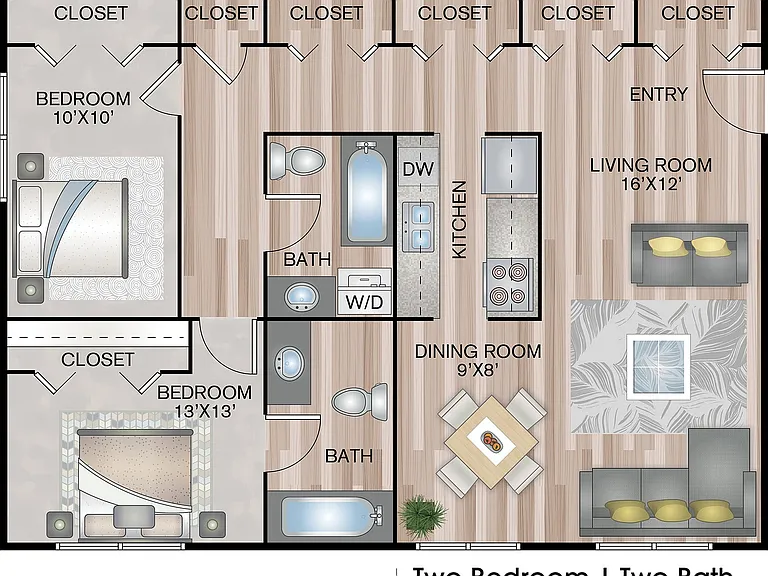 *Only select first floor units have patios. There are no balconies on property. *Only select first floor units have patios. There are no balconies on property.