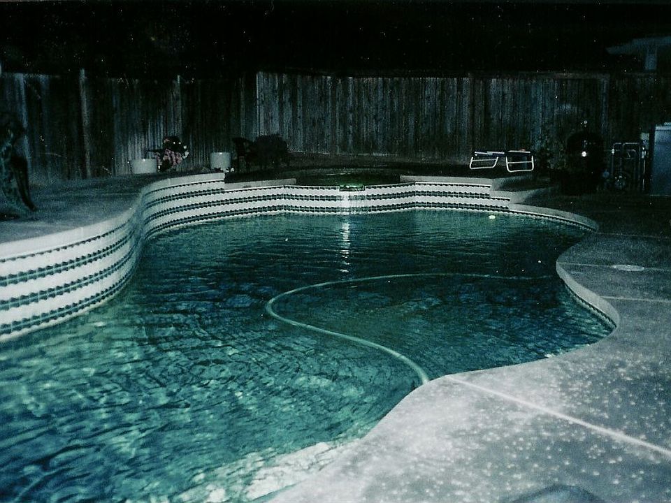 Pool and Spa custom Swan Pool.