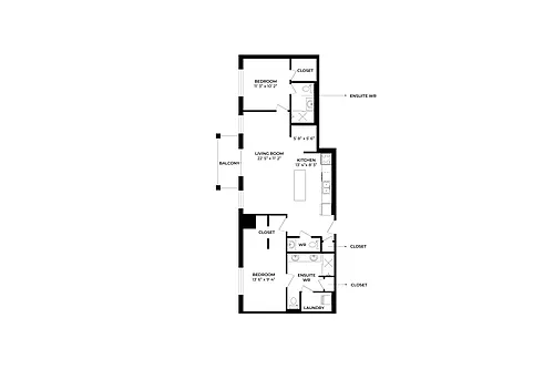 Floor plan 208