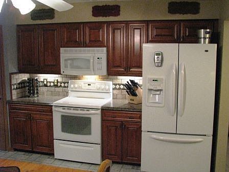 Top of the line appliances included