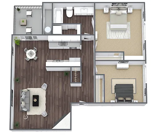 Floor plan B1
