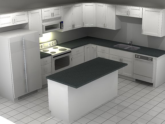 2 bedroom kitchen