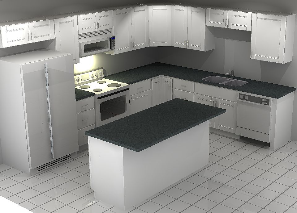 2 bedroom kitchen