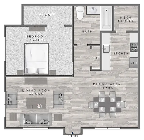 Floor plan A1 - Bunt I