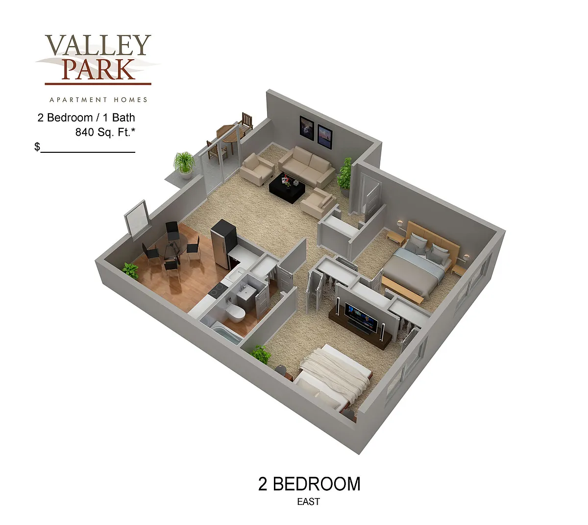 Floor plan B1R