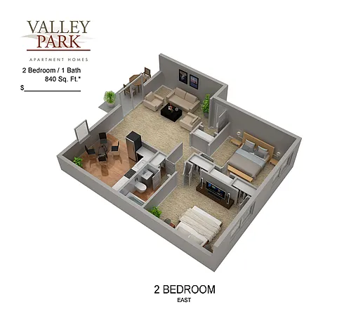 Floor plan B1R