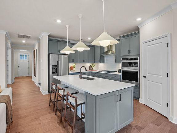 Open Kitchen with Large Island