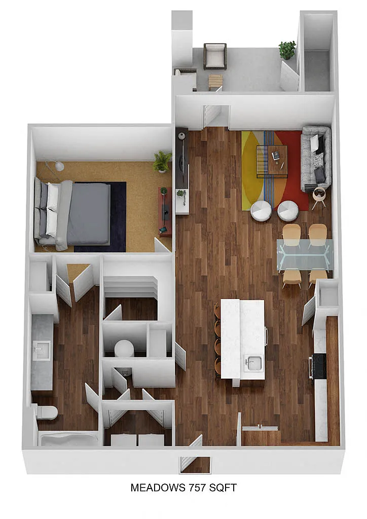 Floor plan A1F-M