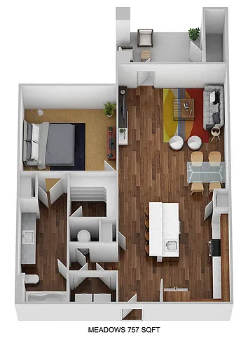Floor plan A1F-M