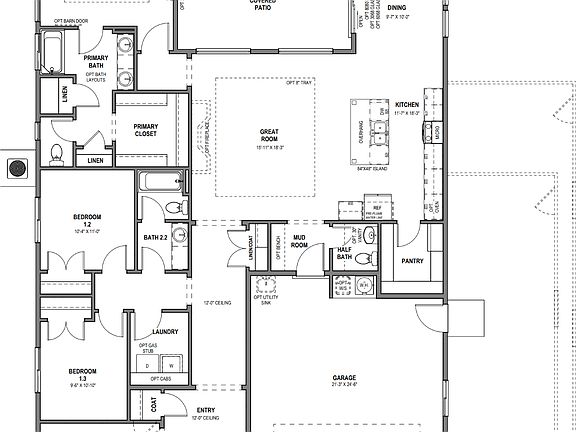 Main Level - Slab on Grade