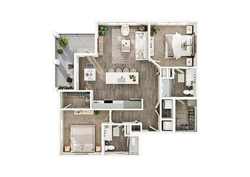 Floor plan B2