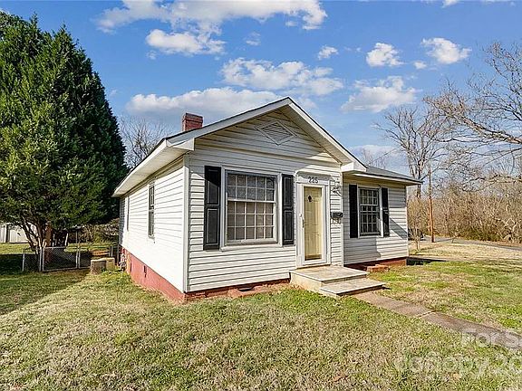 Left side of house