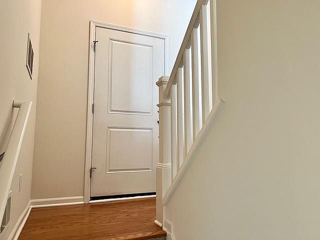 Landing to living area or lower level