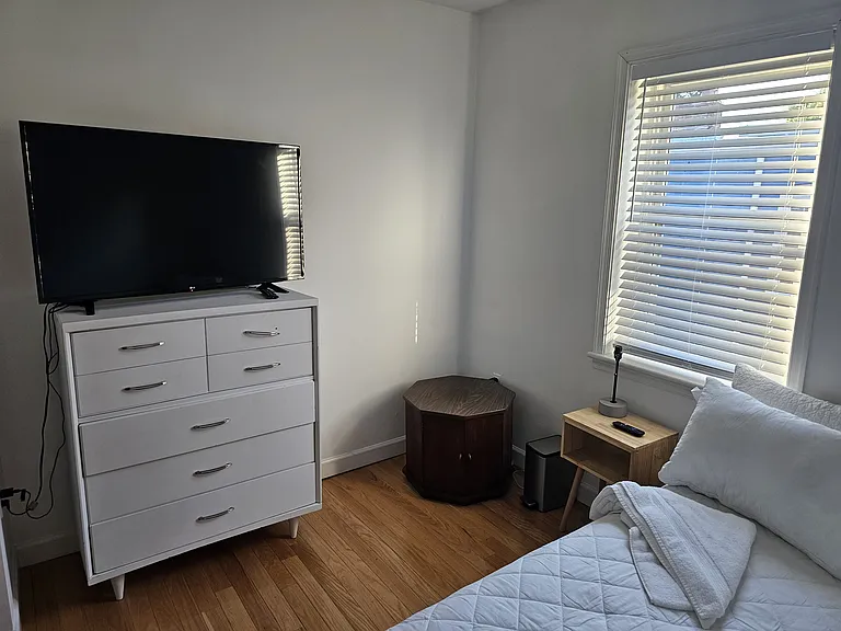 Bedroom 3 Has the option for a full bed and dresser or convertible sofa and desk