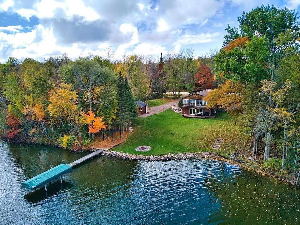 Aerial view of property