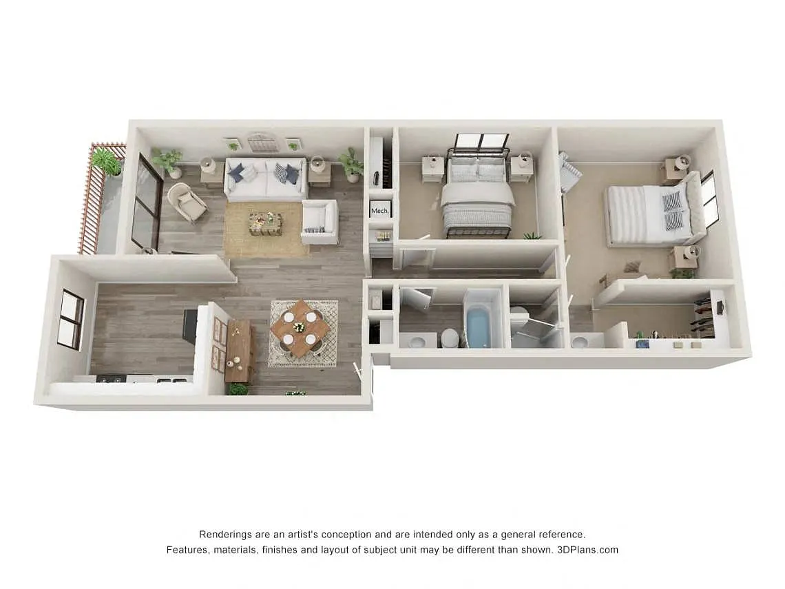 Floor plan Pebble Beach